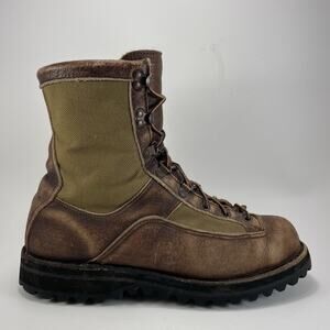 Danner Sierra Insulated Hunting Boots Mens Size 9 Wide EE Brown Leather 65600